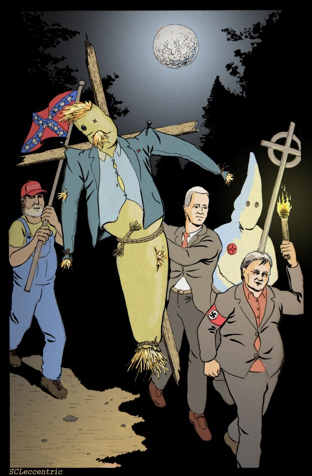 Plant this in front of the White House and make sure it has Twitter access."